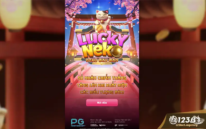 Game Lucky Neko do PG slot phát hành
