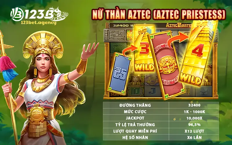 Nữ Thần Aztec - Jili slot