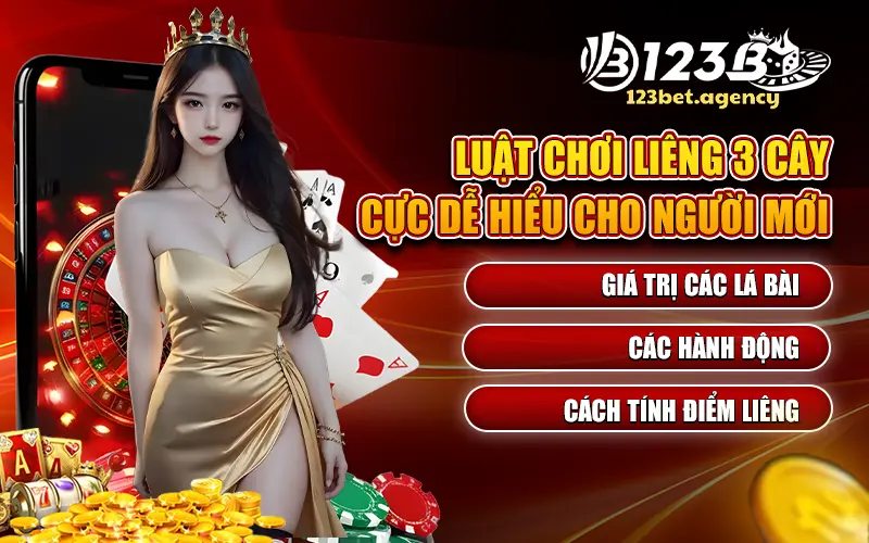 Luật chơi Liêng 3 cây cực dễ hiểu